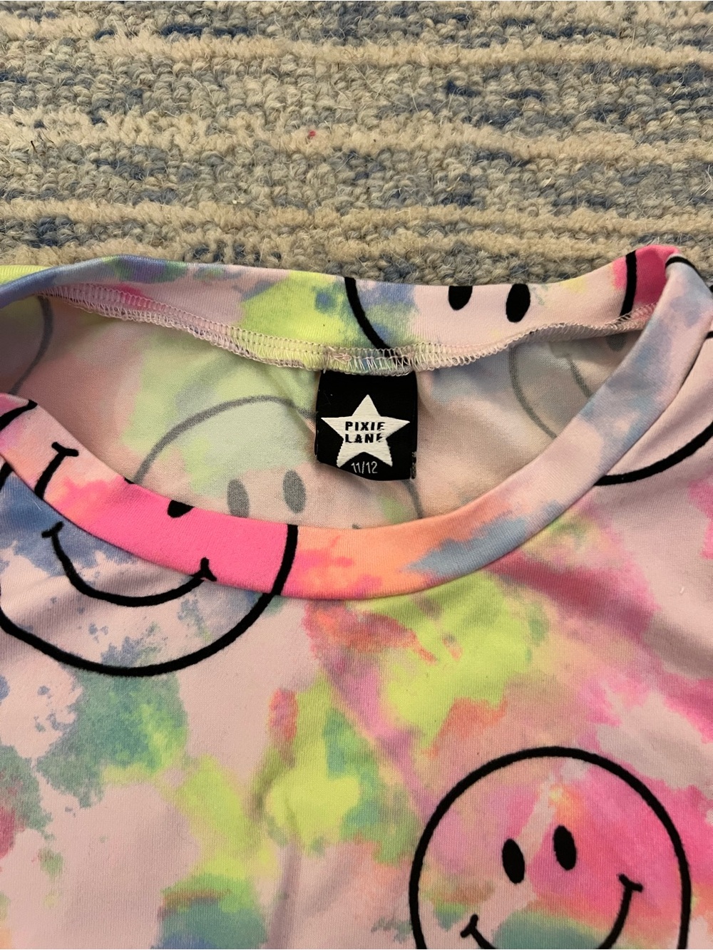 Pixie Lane Tie Dye Smiley Set 11/12 - Picture 3 of 6